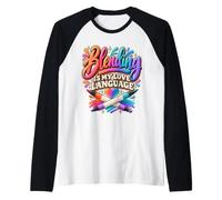 L'Arte del Blending è Il Mio linguaggio d'Amore Maglia con Maniche Raglan