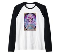 L'Arte del Teschio cosmico Completamente sconvolgente Maglia con Maniche Raglan