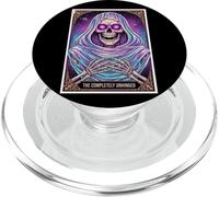 L'arte del teschio cosmico completamente sconvolgente PopSockets PopGrip per MagSafe