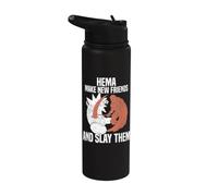 L'arte della spada del passato: Tecniche di combattimento Stainless Steel Insulated Water Bottle