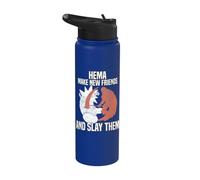 L'arte della spada del passato: Tecniche di combattimento Stainless Steel Insulated Water Bottle