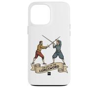 L'arte della spada lunga HEMA Scherma storica medievale Custodia per iPhone 13 Pro Max