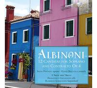 Tomaso Albinoni Albinoni: 12 Cantatas for Soprano and Contralto, Op. 4 (CD)