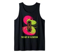 L'Arte dell'elevazione Neon Swirl Design Canotta