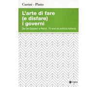 L'arte di fare (e disfare) i governi. Da De Gasperi a Renzi, 70 anni di politica italiana