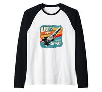 L'Arte è Il Mio Sport Preferito per artisti e pittori Maglia con Maniche Raglan