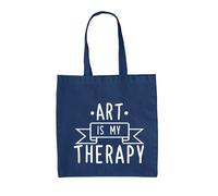 L'Arte È La Mia Terapia - Borsa In Tela - Artista Designer Pittore Graffiti