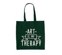 L'Arte È La Mia Terapia - Borsa In Tela - Artista Designer Pittore Graffiti