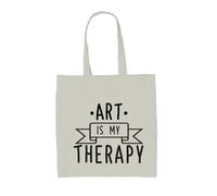 L'Arte È La Mia Terapia - Borsa In Tela - Artista Designer Pittore Graffiti