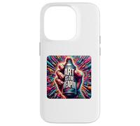 L'arte è l'arma (bomboletta spray per le mani) Custodia per iPhone 14 Pro