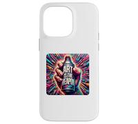 L'arte è l'arma (bomboletta spray per le mani) Custodia per iPhone 14 Pro Max
