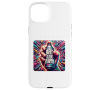 L'arte è l'arma (bomboletta spray per le mani) Custodia per iPhone 15 Plus