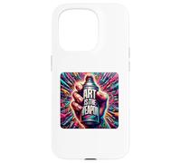 L'arte è l'arma (bomboletta spray per le mani) Custodia per iPhone 15 Pro