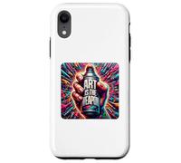 L'arte è l'arma (bomboletta spray per le mani) Custodia per iPhone XR