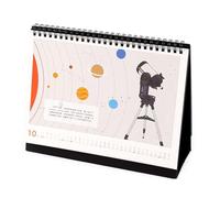 L'arte e le caratteristiche del 2025 combinano calendario stellare e layout chiaro della data per gli appassionati di astronomia