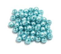 L'artigianato imita le perle, Perle acriliche finte for la creazione di gioielli e artigianato, 4 mm, multicolore, confezione da 300 pezzi(3)