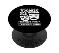 L'artista dei sogni di Musical Lover Raised Mine PopSockets PopGrip Adesivo