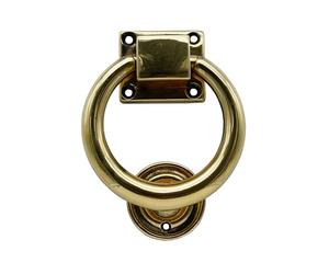 L'ARTISTICA F.LLI PERINCIOLI | Battente Tipo "Impero" | In ottone per Porte, 124x32x105mm