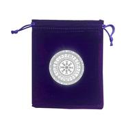 LARUISEE Borsa per tarocchi in velluto con coulisse, di grandi dimensioni, per carte di tarocchi e oracoli, rune e gioielli, borsa regalo da viaggio 12 x 15 cm, borsa per riporre i dadi, K
