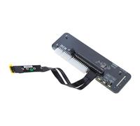 LARUISEE R43SG/R43SGTU Scheda grafica esterna Staffa M.2 M-key PCIe3.0x4 Scheda di espansione del cavo Staffa 25cm 50cm R43sg Supporto per scheda grafica