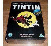 Las 21 Aventuras De Tintin Complete 5 DVD Nuovo R2