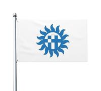 Las Cruces, New Mexico Flag Durevole Bandiera Colore Vivido Bandiere Per Balcone Feste Prato 3X5Ft