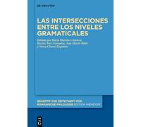 Las Intersecciones Entre Los Niveles Gramaticales: 503