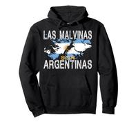 Las Malvinas Son Argentinas per Le Isole Argentine Malvinas Felpa con Cappuccio