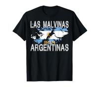 Las Malvinas Son Argentinas per le isole argentine Malvinas Maglietta