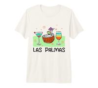 Las Palmas Isole Canarie Spagna Maglietta Premium