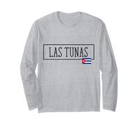 Las Tunas Country Cuba Family Trip Travel Bambini Uomo Donna Maglia a Manica
