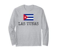 Las Tunas Country Cuba Family Trip Travel Bambini Uomo Donna Maglia a Manica