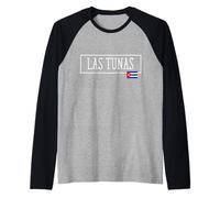 Las Tunas Country Cuba Viaggio in famiglia Viaggio Bambini Uomo Donna Maglia con Maniche Raglan