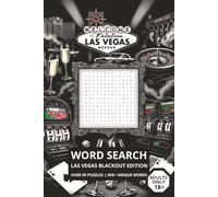 Las Vegas Blackout Edition Word Search Puzzle Book For Adults: Word Searches About Bachelor Parties, Las Vegas, Gambling, Strip Clubs & More | 6 x 9 ... Parties, Bachelor Party, Relax & Unplug
