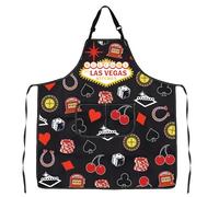 Las Vegas Grembiule da cucina Vegas addio al nubilato souvenir grembiule accessori da cucina Las Vegas strofinaccio, LAS VEGAS KITCHEN grembiule 2uk, Taglia unica