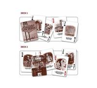 Las Vegas History 2 Decks of Playing Cards Boxed Set