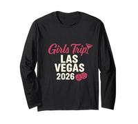 Las Vegas Matching Girls Trip Squad Migliori Amiche Donne 2026 Maglia a Manica