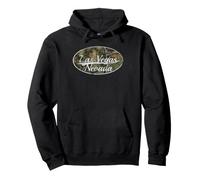 Las Vegas Nevada Distressed Camo Classic Design Felpa con Cappuccio