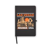 Las Vegas Nevada USA America Notebook, pagine bianche, copertina in ecopelle, agenda, diario, quaderno di lavoro