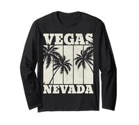 Las Vegas Nevada Vintage Retro Orgoglio Maglia a Manica
