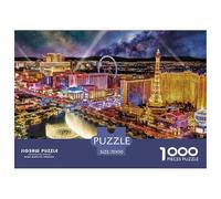 Las Vegas Night View Pezzi Adattamento Sicuro Scelta Regalo Perfetta Per Compleanni, Anniversari E Occasioni Speciali 70x50cm/1000pcs