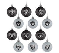 Las Vegas Raiders - Set di 12 palline di Natale