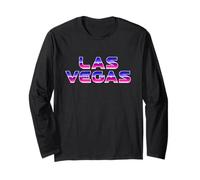 Las Vegas Starry Sky Desert Vacation Design Maglia a Manica