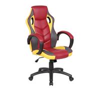 Las VegasPoltrona Gaming granata e gialla, adulti