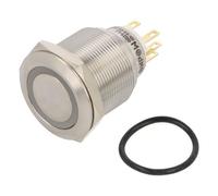 LAS1GQ25-11ZE/R/12V/S Interruttore: antivandalo Pos: 2 SPDT 3A/220VAC 5A/24VD...