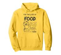 Lasagna Garfield Food Lover, Regalo in Stile Fumetto retrò Felpa con Cappuccio