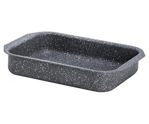 Lasagnera Alluminio antiaderente (35x25cm) MADAME PETRAVERA Grigio pietra AP000