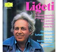 LaSalle-Quartett / Gerd Zacher / Helmut Franz & Chor des Norddeutschen Rundfunks Hamburg - Ligeti: 2. Streichquartett / Lux aeterna / Volumia / Etude No. 1 [Vinyl LP] [Schallplatte]