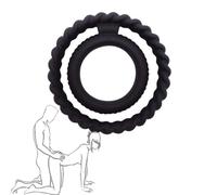 LaSaMee Bracciale A Doppio Anello, Anello Massaggiante in Silicone H