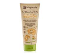 laSaponaria Crema corpo con calendula BIO e prebiotici per pelli sensibili (200 ml) - nutre, lenisce e idrata